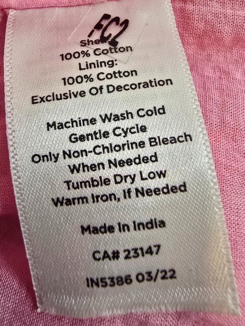 Talbots Embroidered Gauze Belted Maxi Dress - Pink - Picture 10 of 10